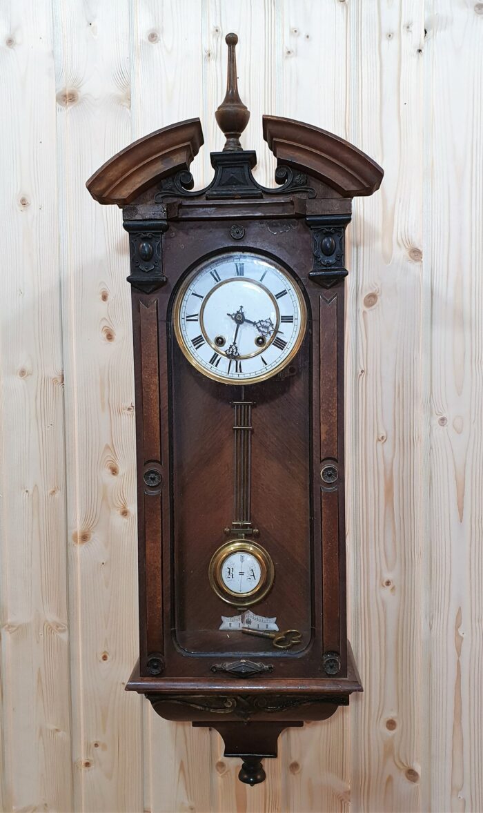 ANTIGUO RELOJ DE PARED ALEMAN LENZKIRCH - Imagen 5