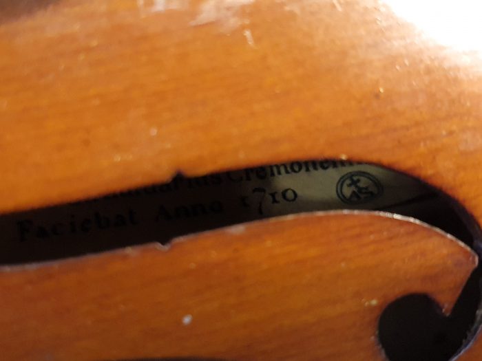 Antiguo violin Antonius Stradivarius Cremonensis Faciebat Anno 1713 - hecho en Checoslovaquia - Imagen 12