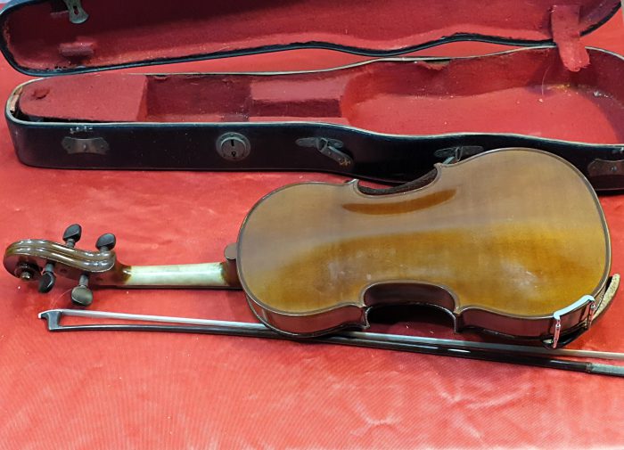 Antiguo violin Antonius Stradivarius Cremonensis Faciebat Anno 1713 - hecho en Checoslovaquia - Imagen 9