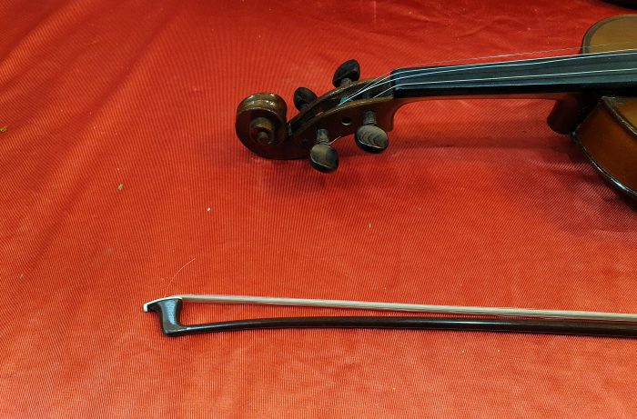 Antiguo violin Antonius Stradivarius Cremonensis Faciebat Anno 1713 - hecho en Checoslovaquia - Imagen 2