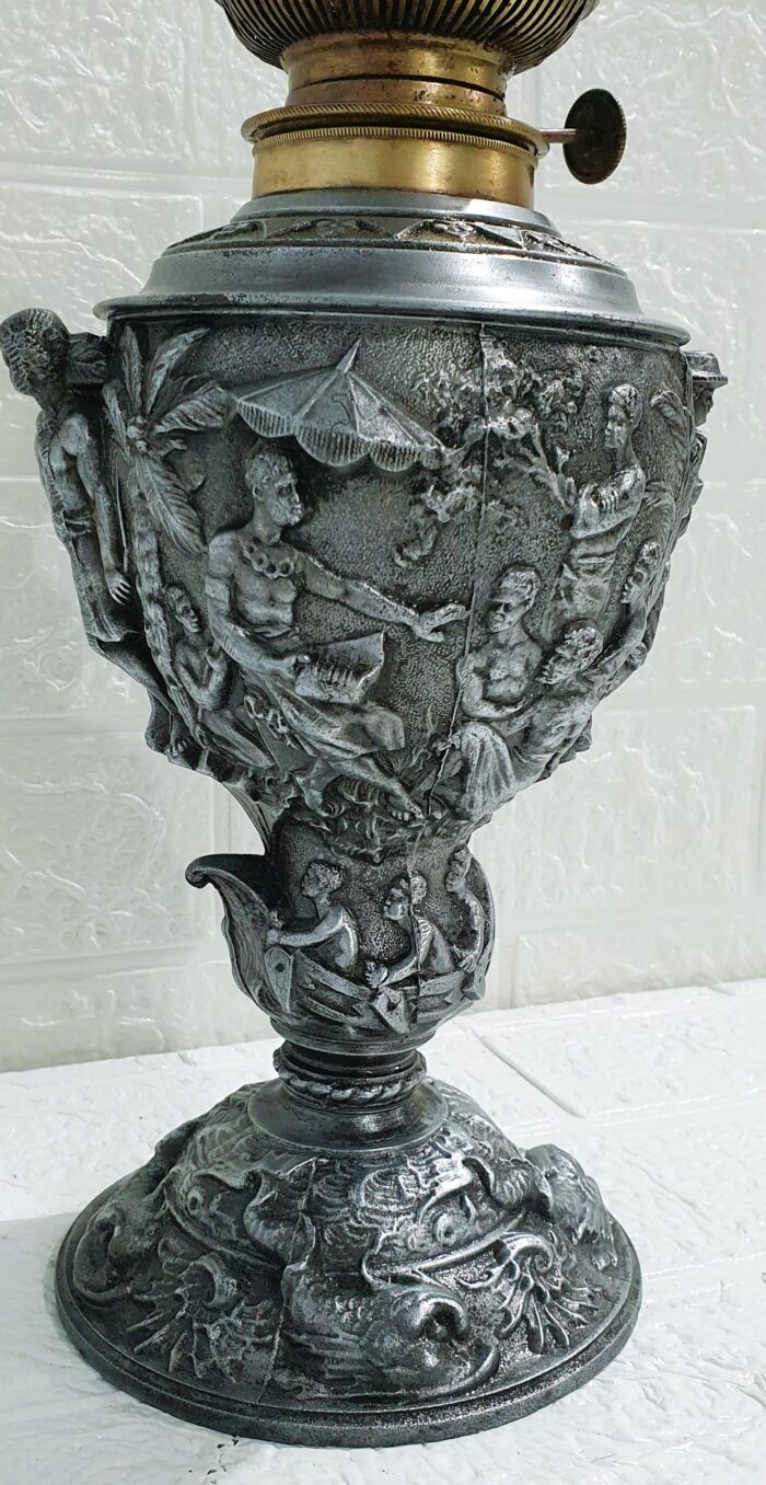 Antiguo Quinque de bronce - Imagen 7