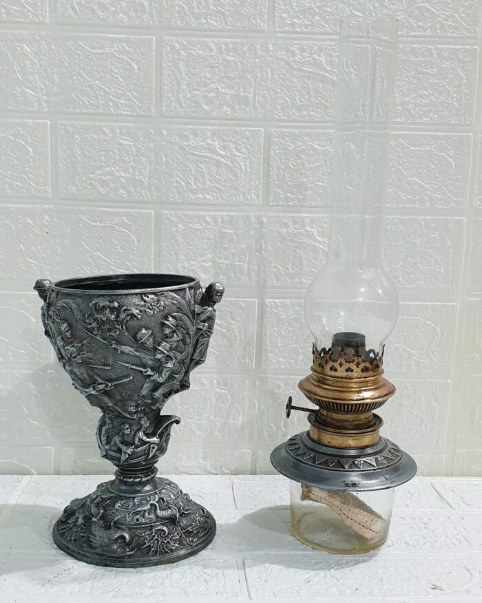 Antiguo Quinque de bronce - Imagen 2