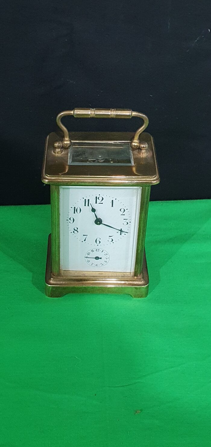 Reloj despertador francés de Delépine-Barrois Principios del siglo XX - Imagen 2