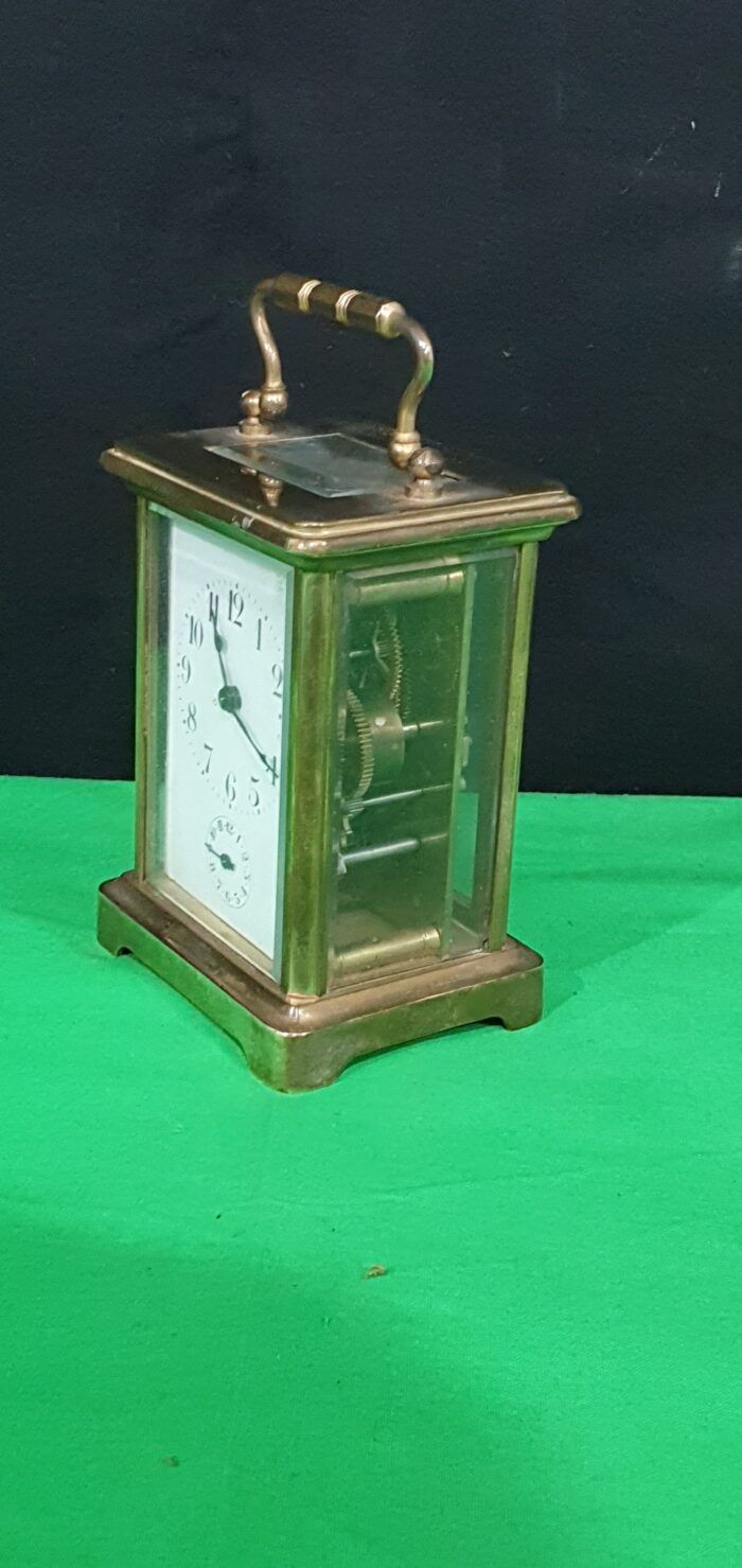 Reloj despertador francés de Delépine-Barrois Principios del siglo XX - Imagen 8