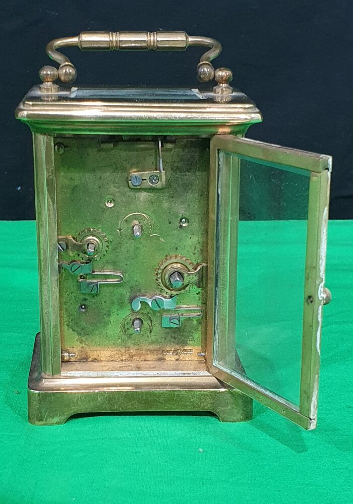 Reloj despertador francés de Delépine-Barrois Principios del siglo XX - Imagen 3