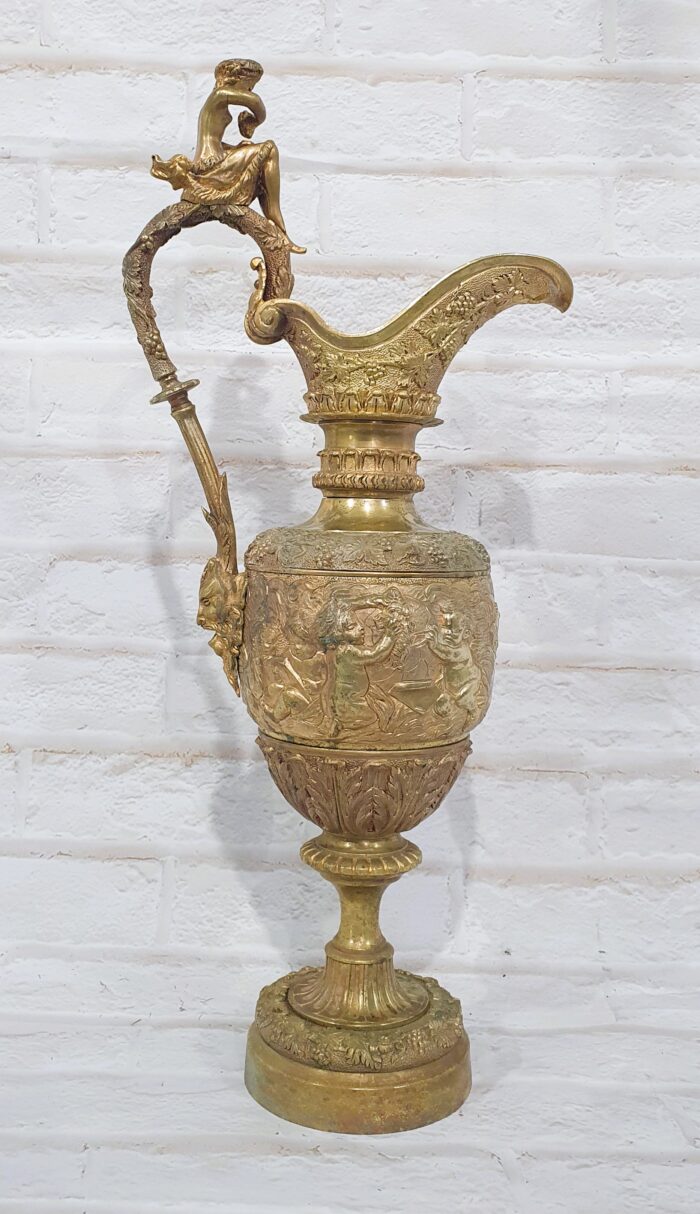 Aguamanil en bronce dorado - Imagen 10