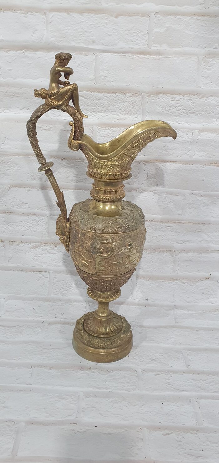 Aguamanil en bronce dorado - Imagen 9