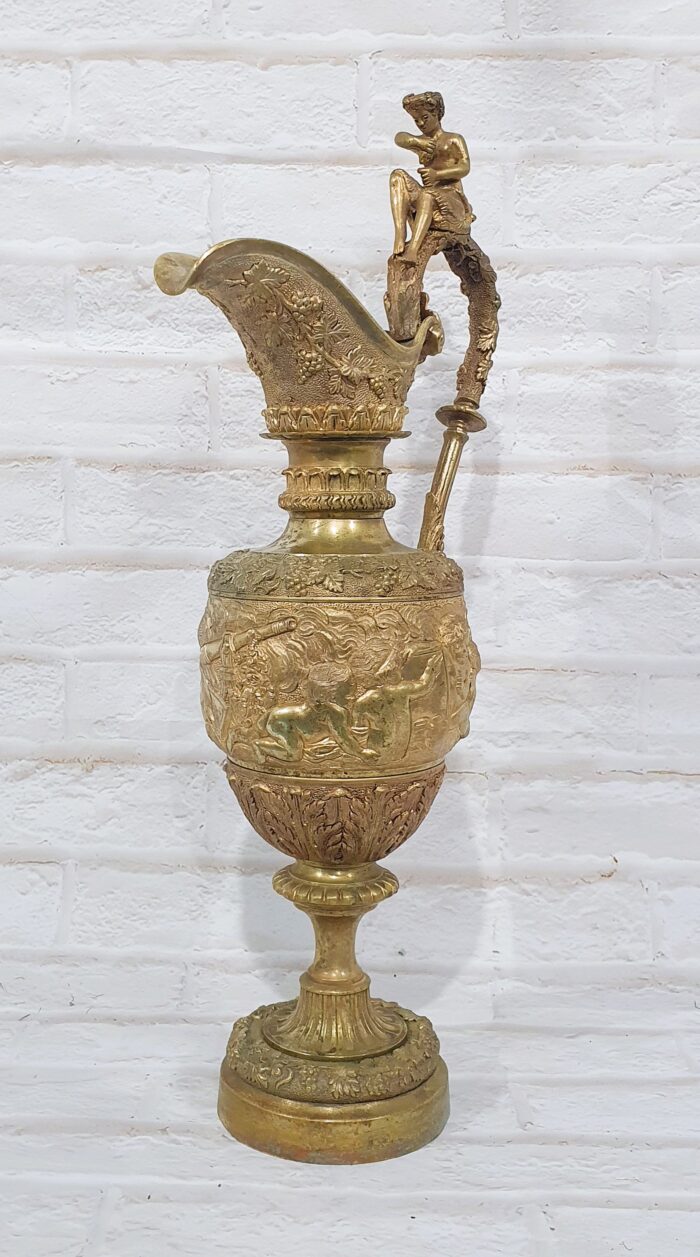 Aguamanil en bronce dorado - Imagen 7