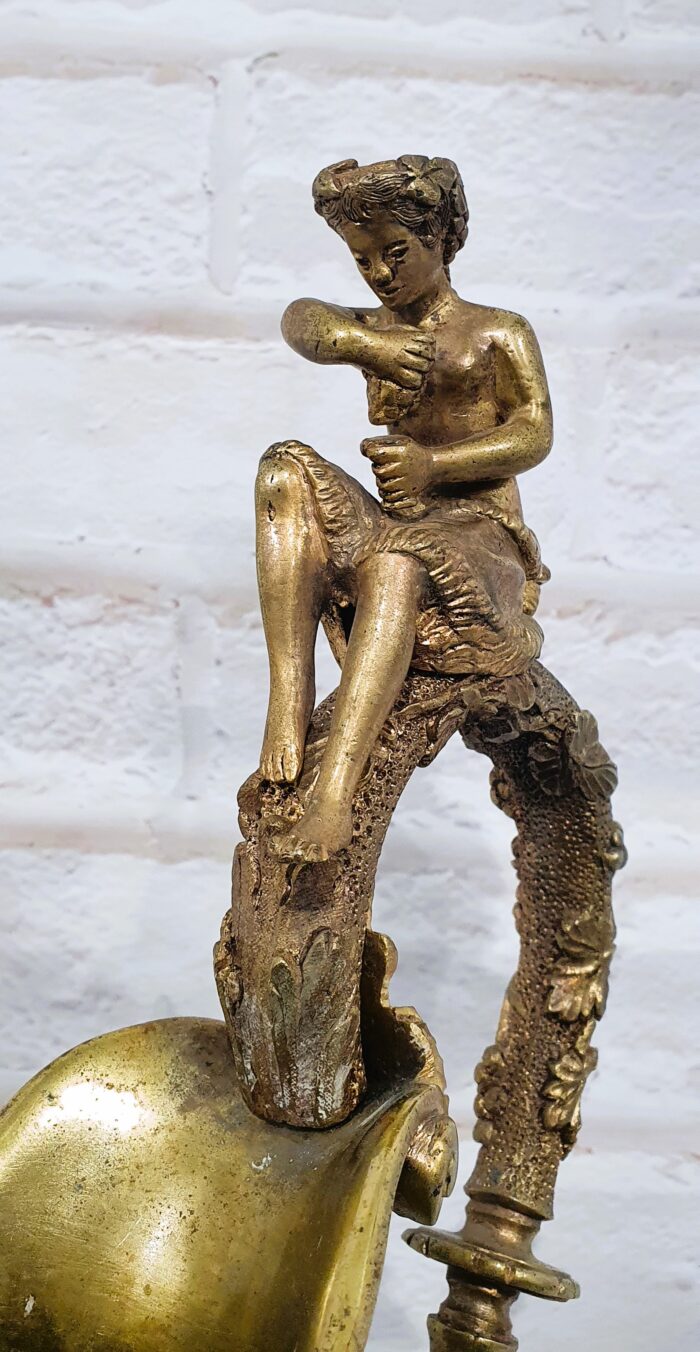 Aguamanil en bronce dorado - Imagen 5