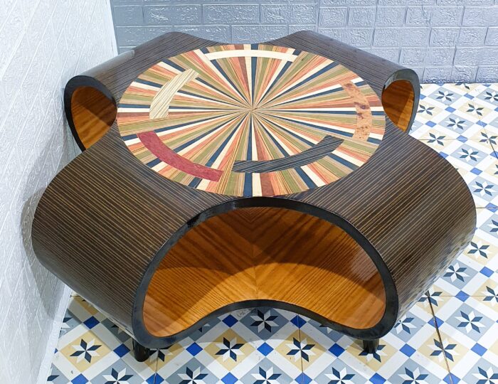 Mesa auxiliar art deco