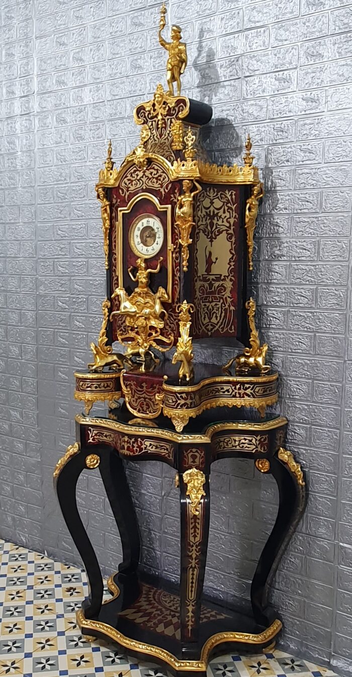 Reloj de consola estilo barroco - Imagen 9