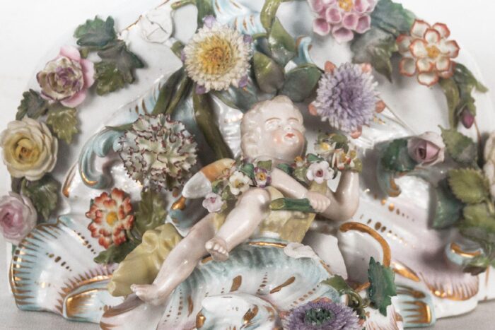 Pareja de ménsulas en porcelana - Imagen 5