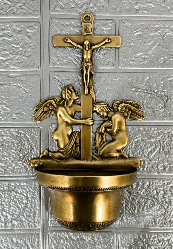 Benditera antigua de bronce S XIX