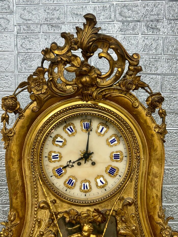 Reloj de cartel, finales del siglo XIX. - Imagen 8