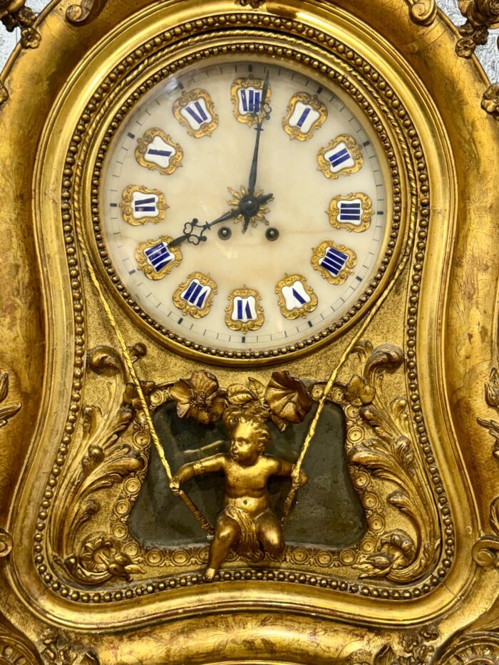 Reloj de cartel, finales del siglo XIX. - Imagen 7