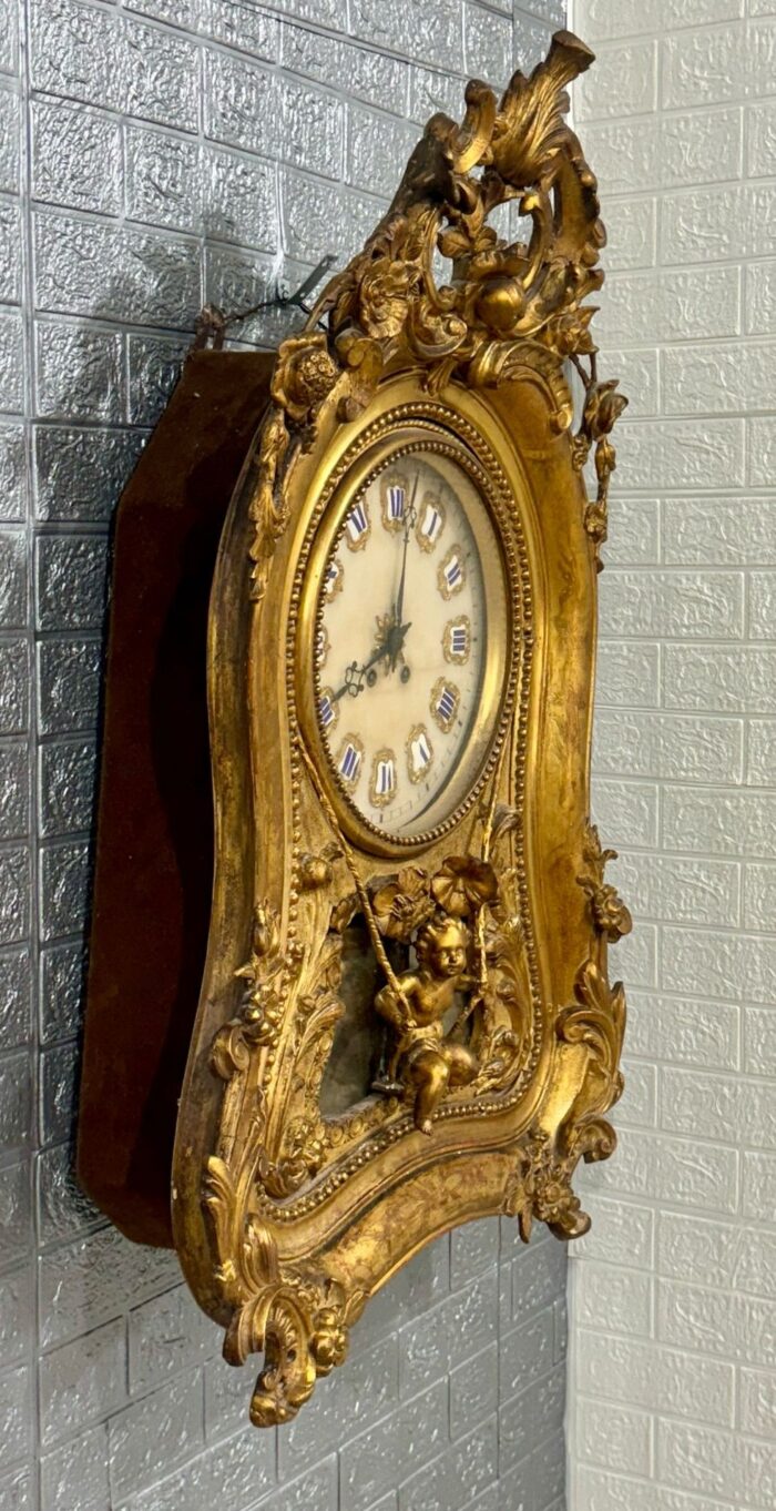 Reloj de cartel, finales del siglo XIX. - Imagen 3